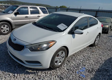 2016 Kia Forte Lx из США, поврежденный, VIN KNAFK4A67G5576838